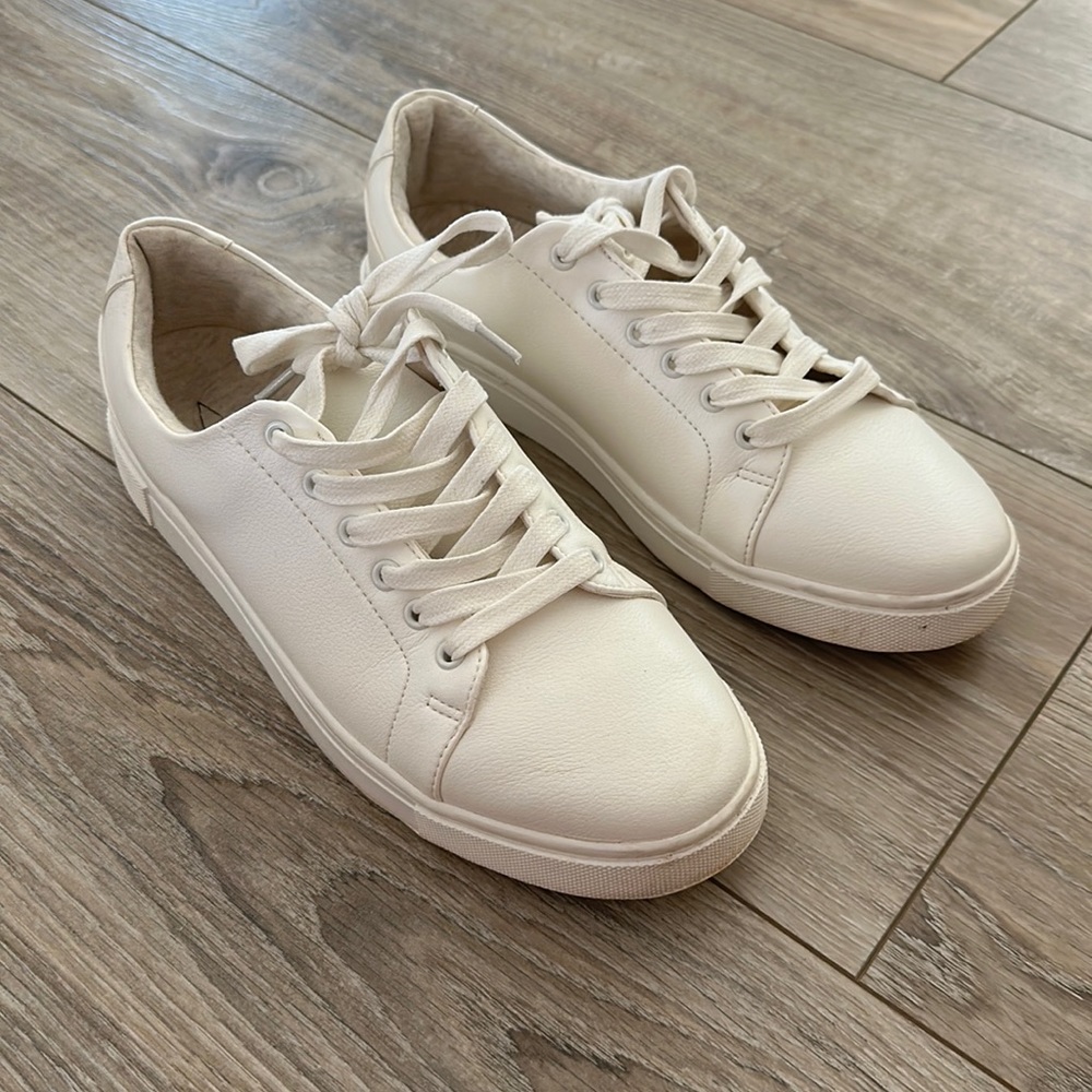 Women’s Joie white sneakers